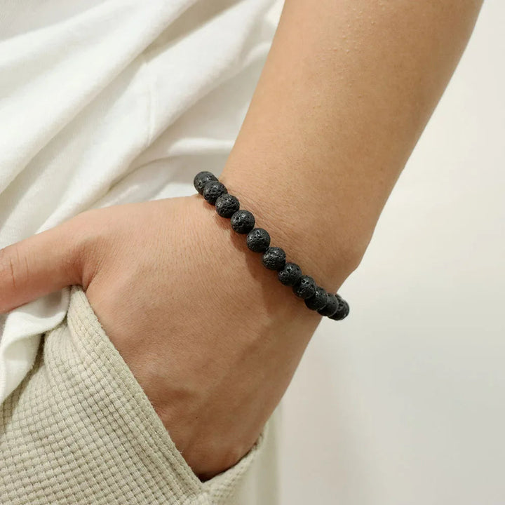 Natural Crystal Bracelet | 8mm Beads | Stretch-Fit Spiritual-Inspired Jewelry