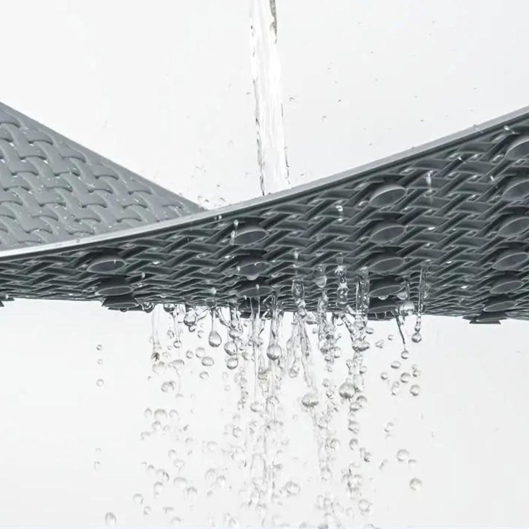 Non-Slip Bathtub Mat | Shower Mat with Suction Cups | Quick-Dry Bathroom Safety Mat