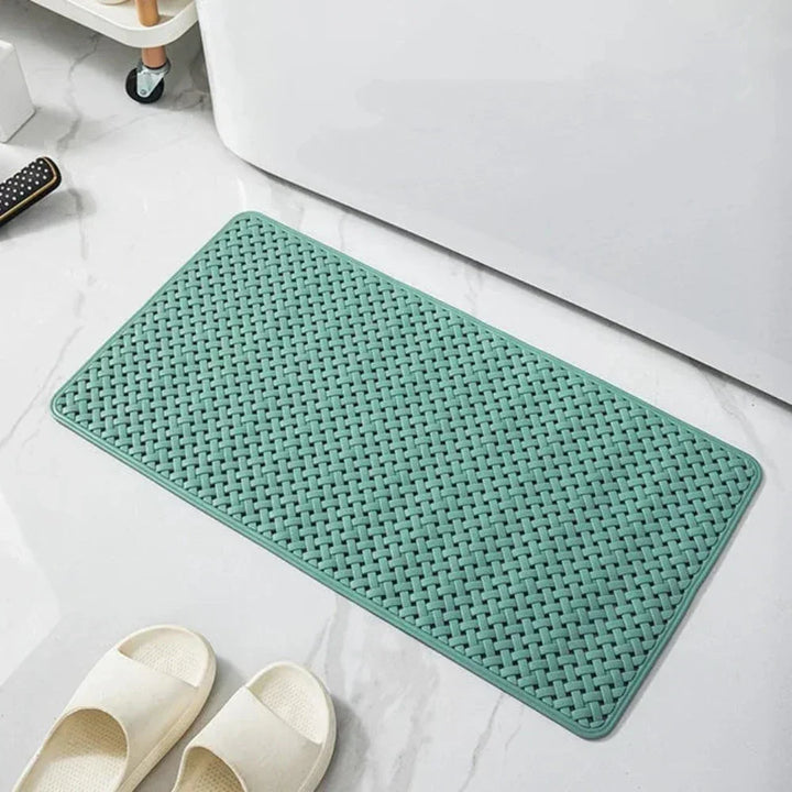 Non-Slip Bathtub Mat | Shower Mat with Suction Cups | Quick-Dry Bathroom Safety Mat