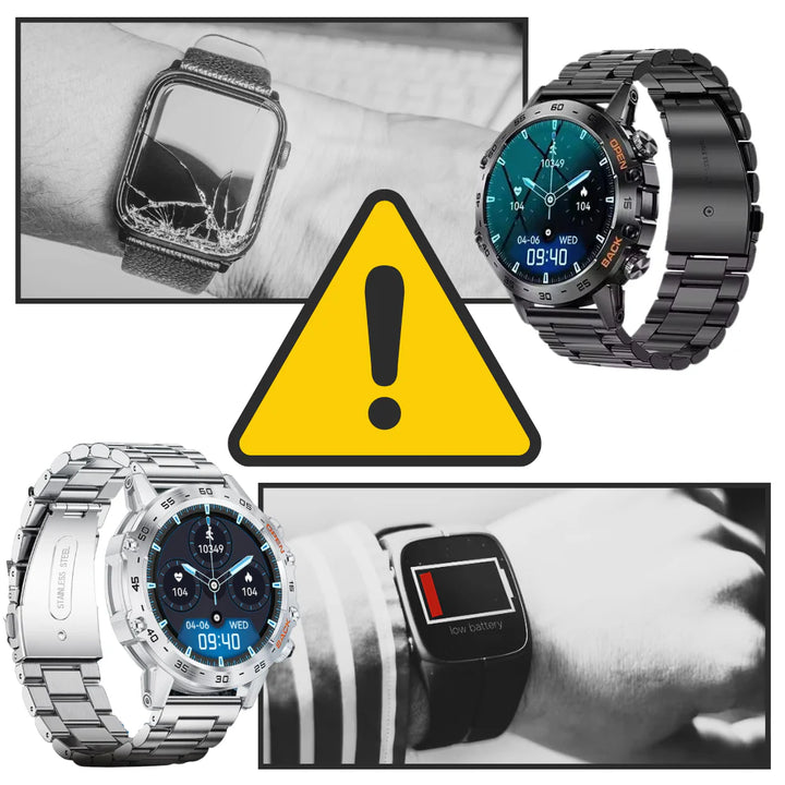 Outdoor Smartwatch | Health Monitoring | AMOLED Display | 600mAh Battery | 70+ Sports Modes