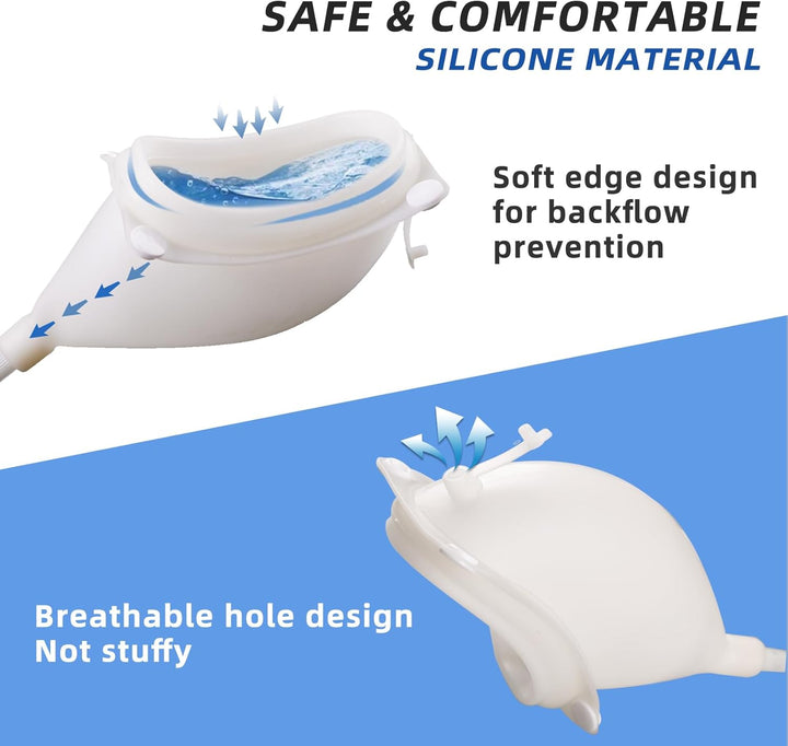Portable Reusable Urine Collection System | Wearable Design | Adjustable Straps with 39" Drainage Tube