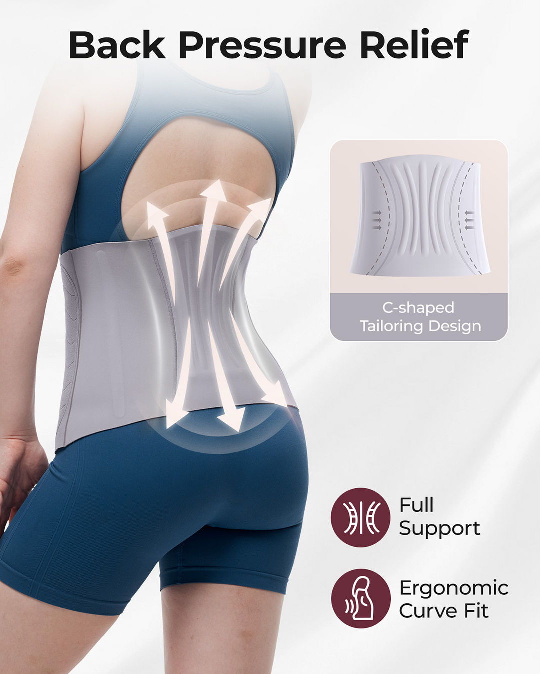 Postpartum Recovery Wrap | Adjustable Abdominal Support | Ergonomic Compression Design | Everyday Comfort