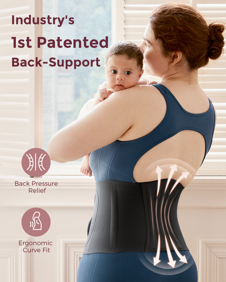 Postpartum Recovery Wrap | Adjustable Abdominal Support | Ergonomic Compression Design | Everyday Comfort