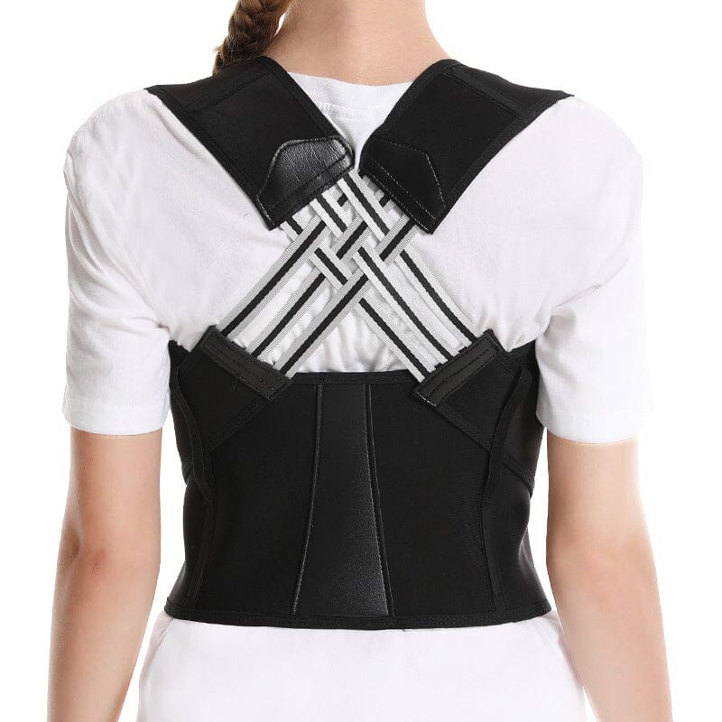 Posture Corrector Brace | Adjustable Shoulder &amp; Back Support | Lightweight Polyester