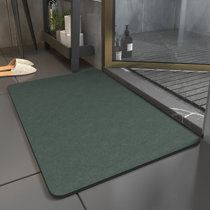 Quick-Dry Bath Mat | Non-Slip Super Absorbent Bathroom Rug | Soft Floor Mat for Bathroom &amp; Laundry