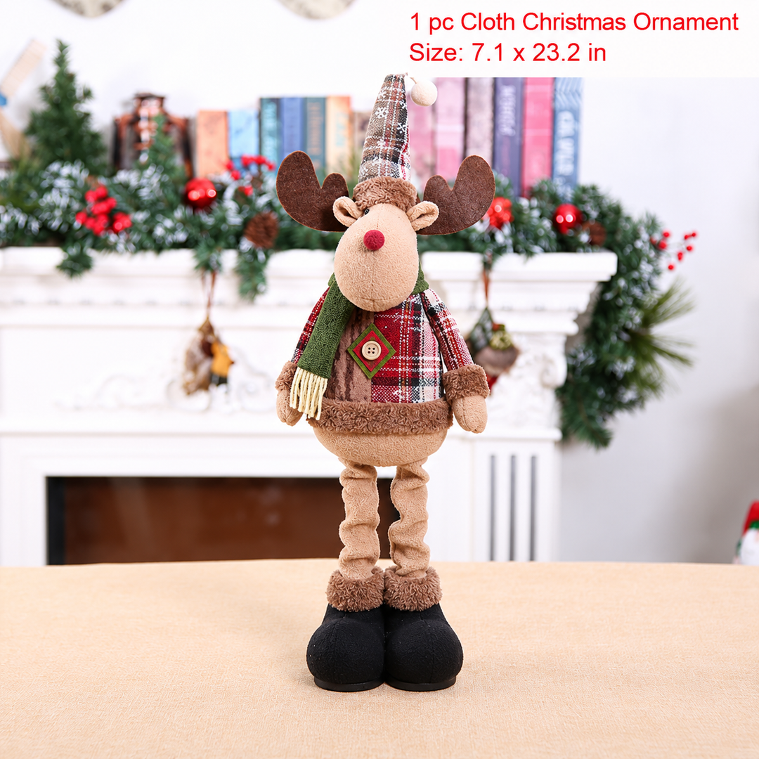 Santa Claus Christmas Figurine | Festive Holiday Decoration | Seasonal Tabletop Home Decor