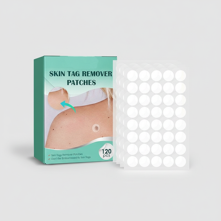 Skin Tag Patches | Hydrocolloid Adhesive Patches with Tea Tree Oil | Discreet Skin Care Patches | 120 Count