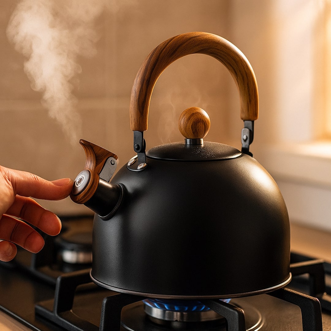 Stovetop Kettle for Induction & Gas | Retro Design