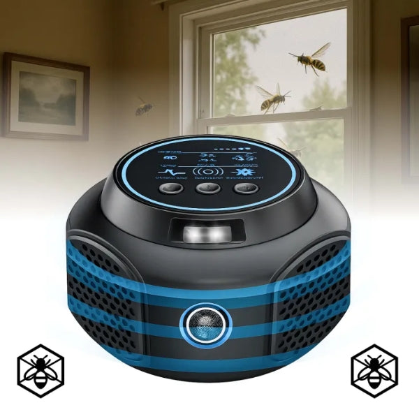 Ultrasonic Insect Repeller Plug-In | Chemical-Free Protection | Covers Up to 3,200 sq ft | Silent Operation
