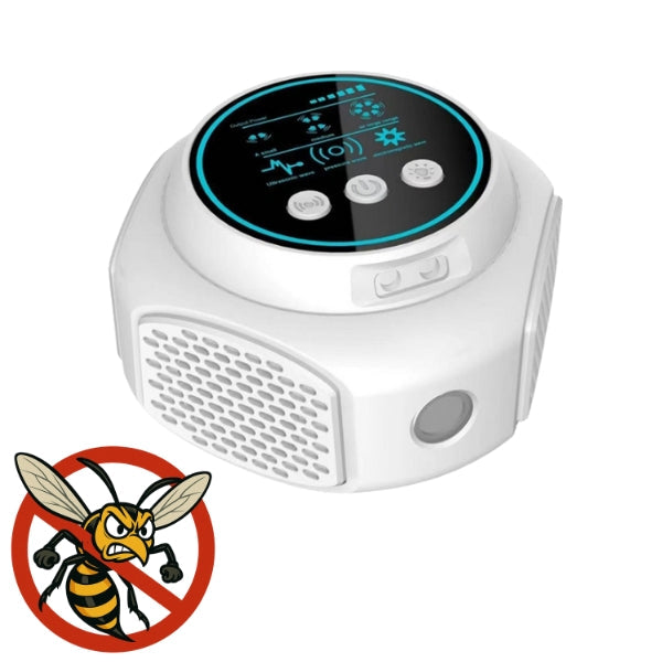 Ultrasonic Insect Repeller Plug-In | Chemical-Free Protection | Covers Up to 3,200 sq ft | Silent Operation