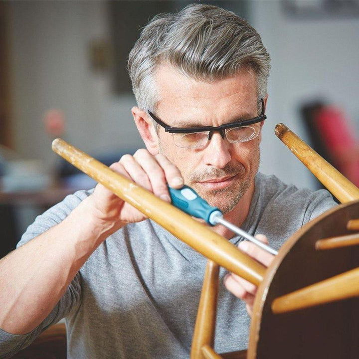 Unisex Adjustable Reading Glasses | Focus-Tuning Zoom Lenses | Lightweight Frame | Clear Vision Support