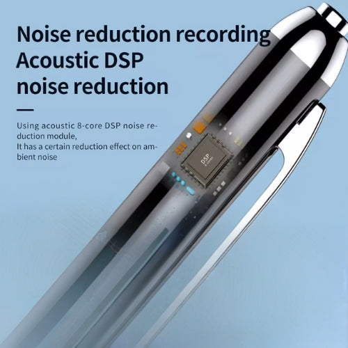 Voice Activated Audio Recorder Pen | Rechargeable Digital Recorder | 96-Hour Recording Capacity