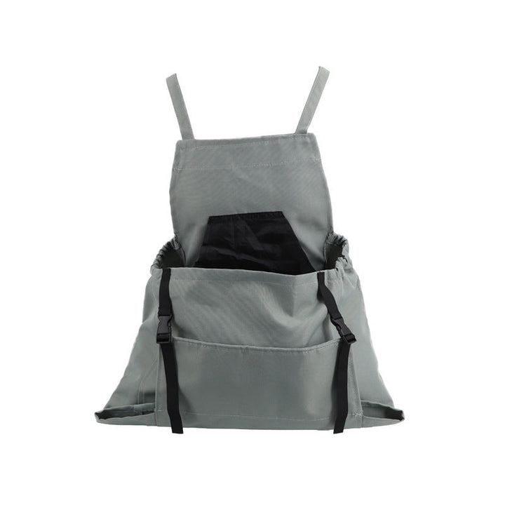 Waterproof Gardening Apron | Oxford Garden Work Apron with Tool Pockets | Adjustable Cross-Back Design