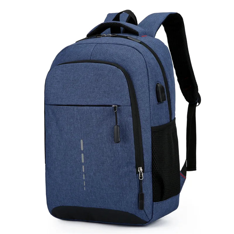 Waterproof Laptop Backpack for Men | Lightweight Travel Bag | External USB Charging Port