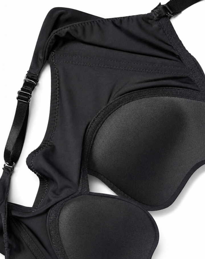 Willow - Women’s backless push up bra self supporting with adjustable straps