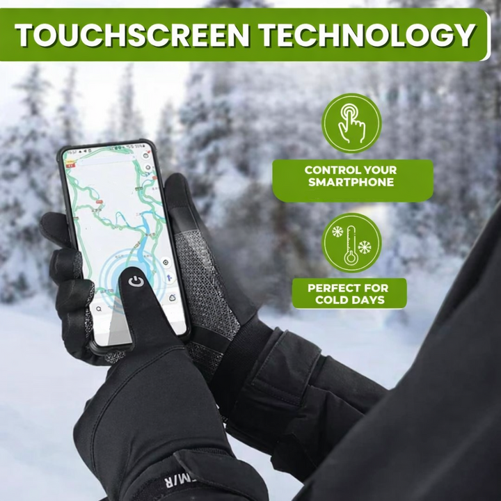 Winter Gloves | Thermal Insulated Touchscreen Design | Windproof Water-Repellent Protection